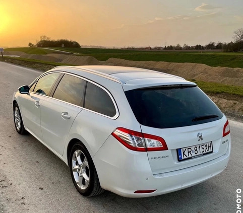 Peugeot 508 cena 34500 przebieg: 163000, rok produkcji 2014 z Kraków małe 191